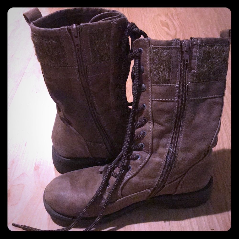 Makalu size 7 lace up combat boots